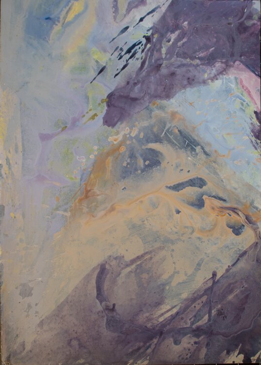 Hermann Theis - ohne Titel - 1989 - Ölmalerei
