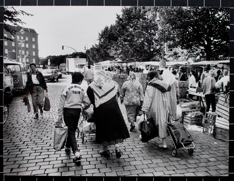 Gisela Franke - Am Maybachufer - 1980er Jahre - Schwarz-Weiß-Fotografie