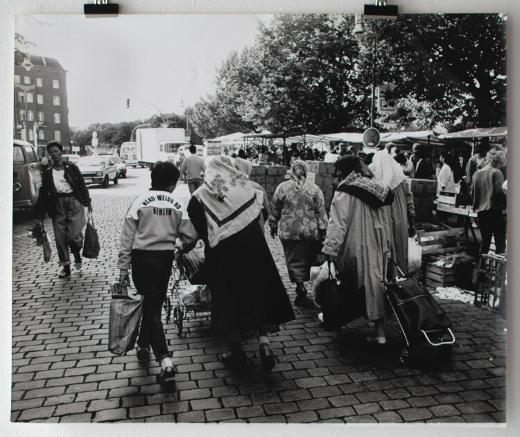 Gisela Franke - Am Maybachufer - 1980er Jahre - Schwarz-Weiß-Fotografie
