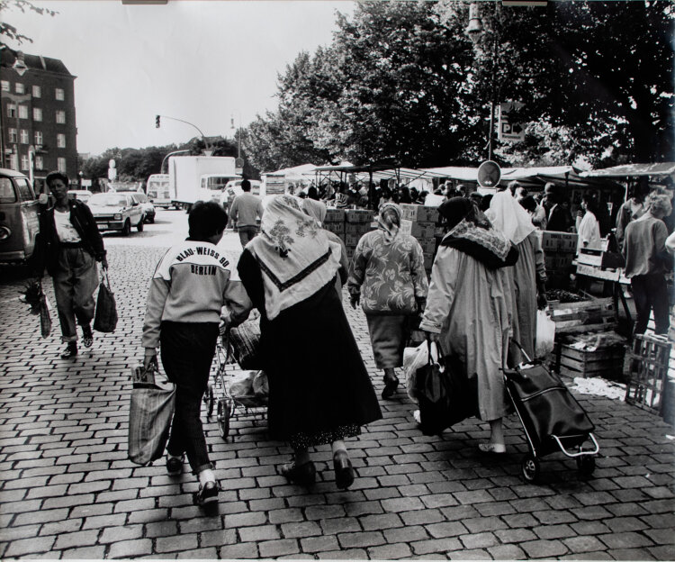 Gisela Franke - Am Maybachufer - 1980er Jahre - Schwarz-Weiß-Fotografie