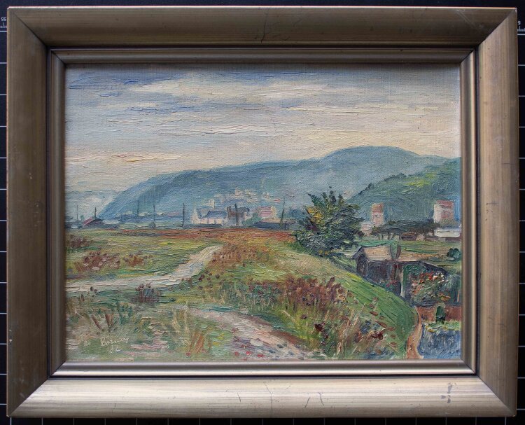 Emil Paul Börner - Landschaft - 1932 - Ölmalerei