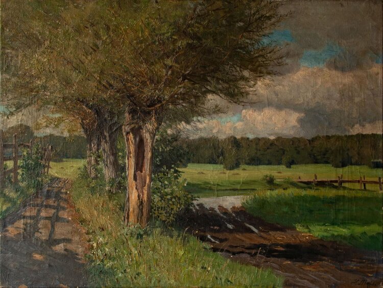Helene Maß - Landschaft - undatiert - Ölmalerei