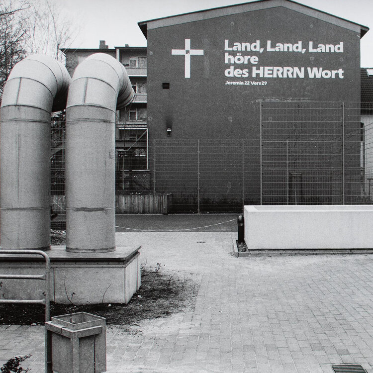 Uwe J. Haack - Stadtansicht Berlin Wedding - 1986 -...