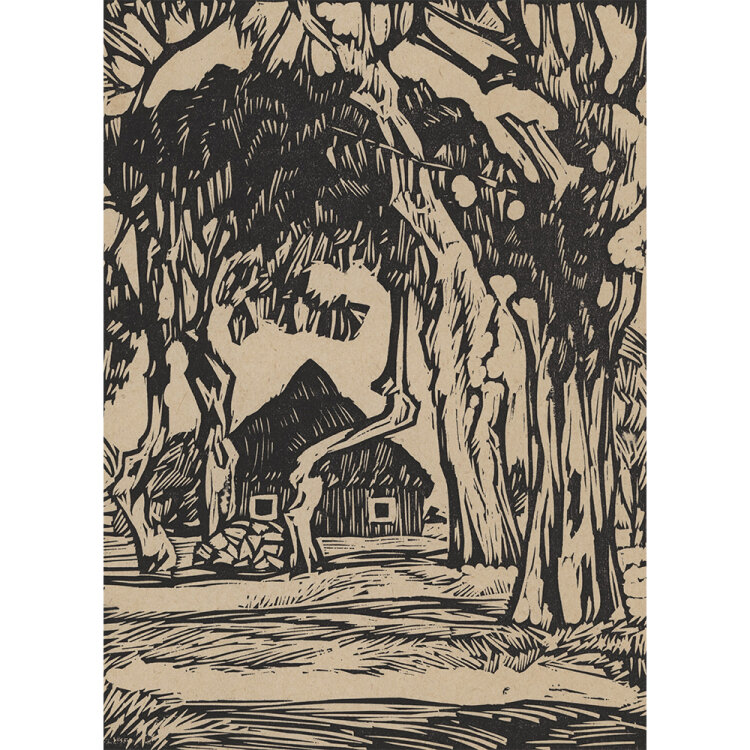 Magarete Havemann-Braumüller - Haus in der Heide -...