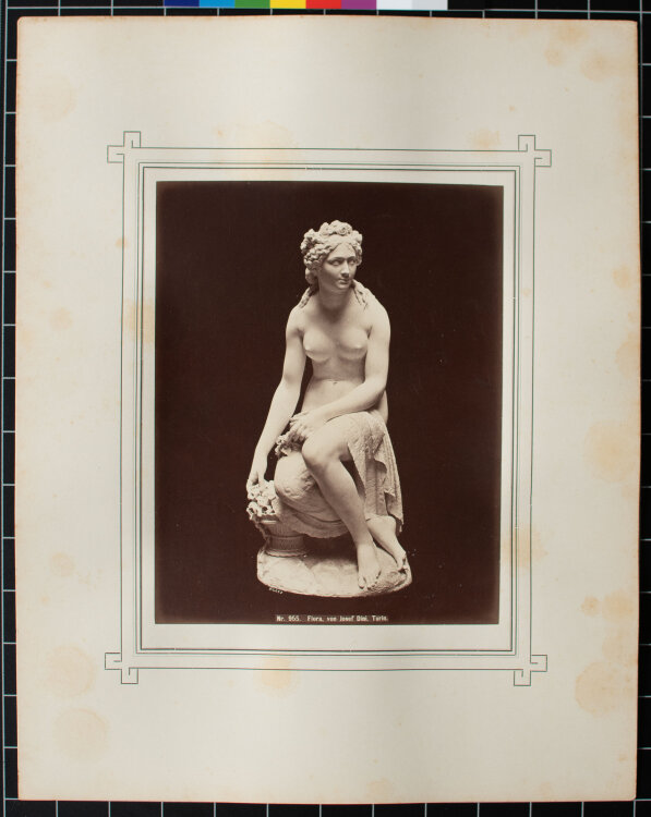 György Klösz - Flora - 1873 - Albuminabzug
