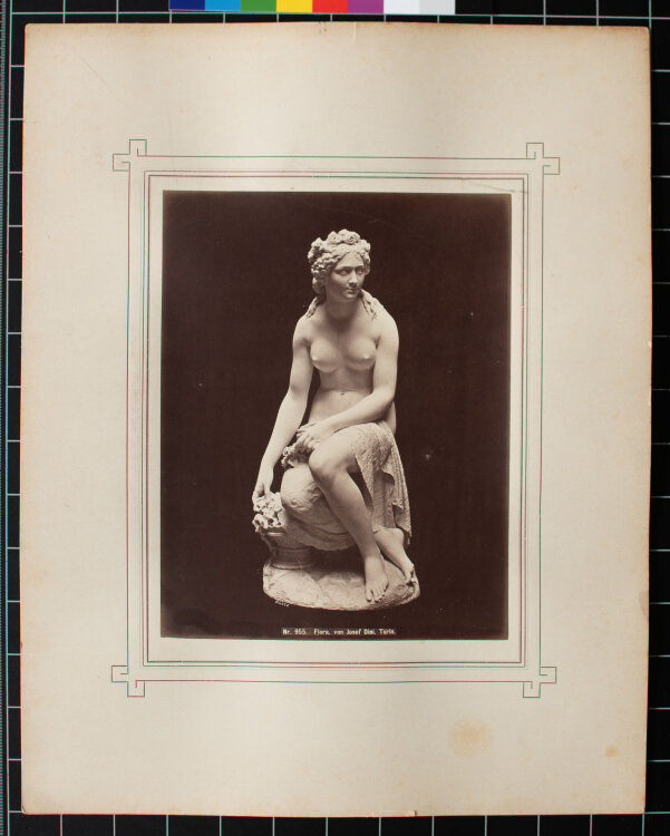 György Klösz - Flora - 1873 - Albuminabzug