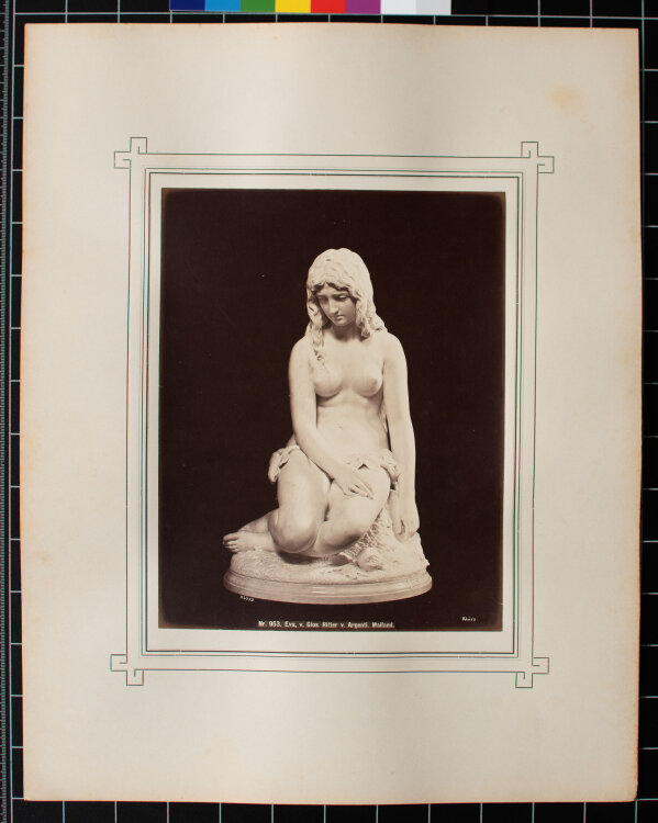 György Klösz - Eva - 1873 - Albuminabzug