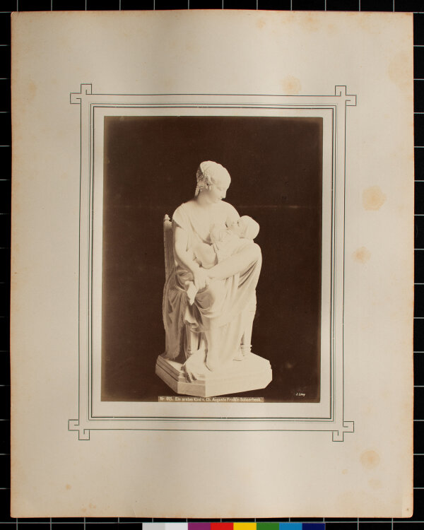 Josef Löwy - Ein erstes Kind - 1873 - Albuminabzug