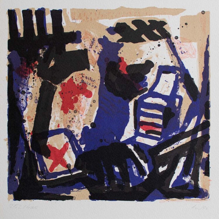 Veronika Wagner - Moskauer Stilleben - 1994 - Offsetlithografie