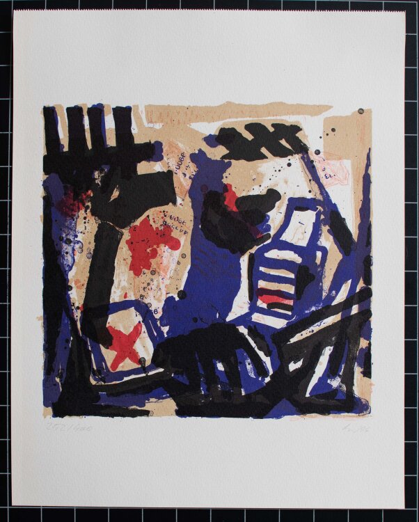 Veronika Wagner - Moskauer Stilleben - 1994 - Offsetlithografie