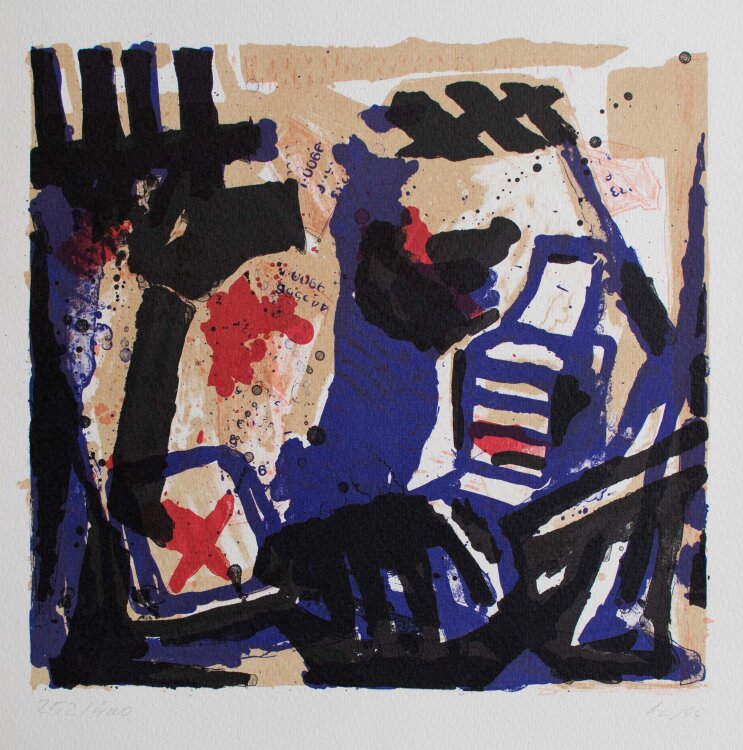 Veronika Wagner - Moskauer Stilleben - 1994 - Offsetlithografie