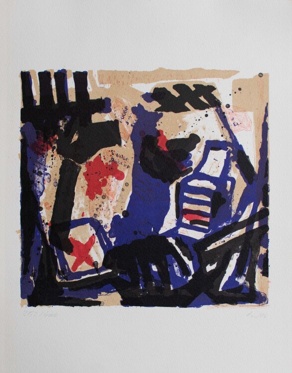 Veronika Wagner - Moskauer Stilleben - 1994 - Offsetlithografie