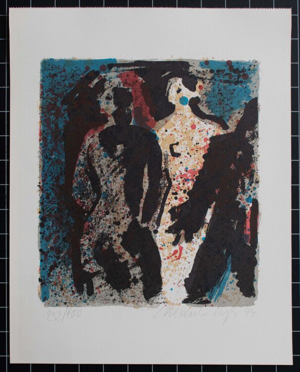 Marika Voß - Licht und Schatten - 1994 - Offsetlithografie