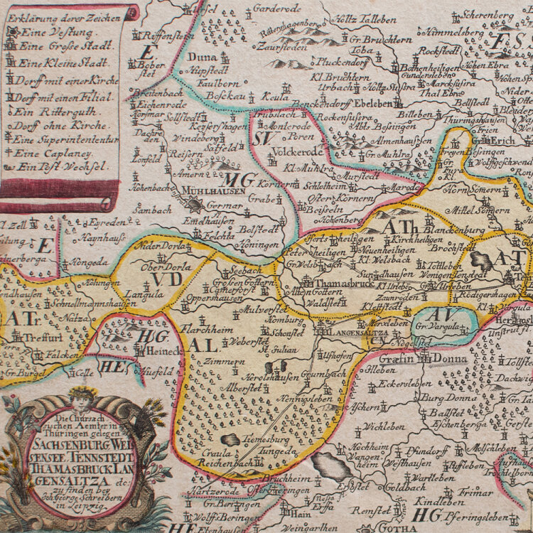 Johann Georg Schreiber - Die Chursaechsischen Aemter in...
