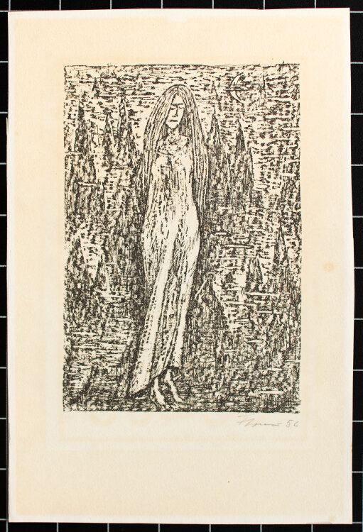 Fritz Cremer - Gretchen - 1956 - Lithographie