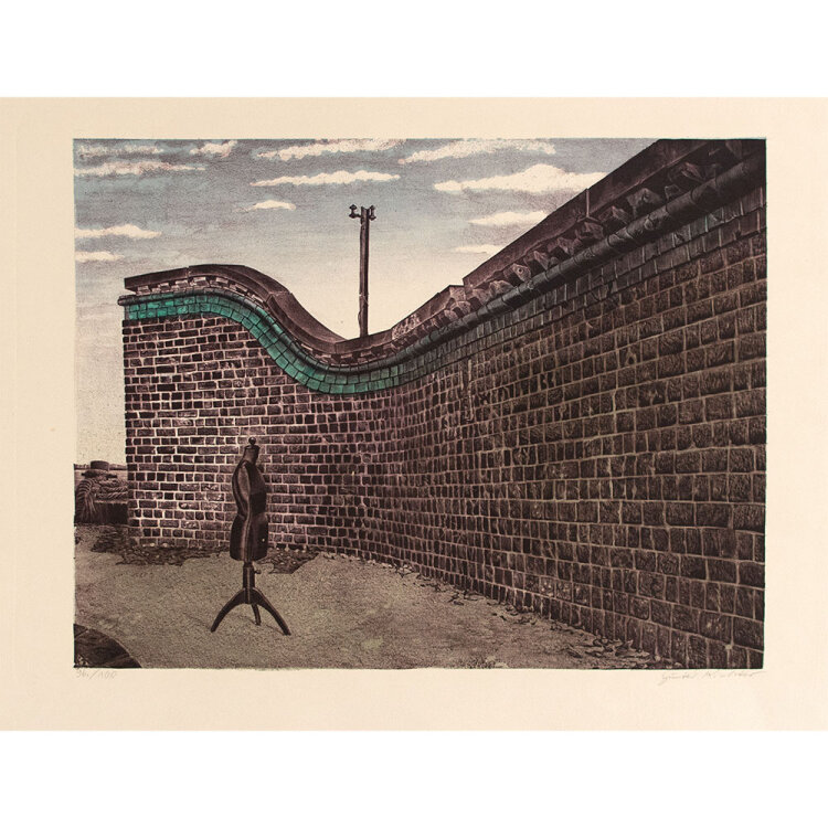Günter Richter - London - 1979 - Farblithographie