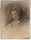 Margarete Fockin - Porträt einer Bäuerin - um 1888 - Kohlestiftzeichnung