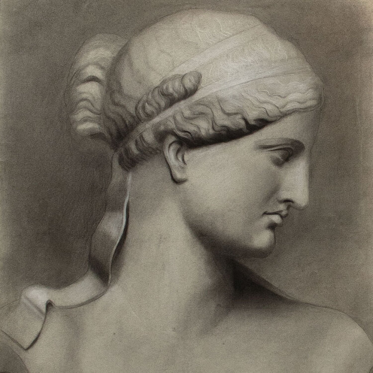 Margarete Fockin - Circe nach Emil Wolff - 1888 -...
