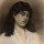 Margarete Fockin - Porträt einer Frau - um 1888 - Kohlestiftzeichnung mit Weißhöhung