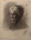Margarete Fockin - Porträt einer Alten - um 1888 - Kohlestiftzeichnung