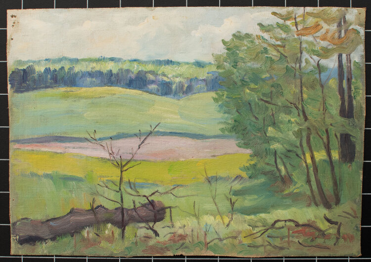Margarete Fockin - Choriner Landschaft - Ende 19. Jhd. -...