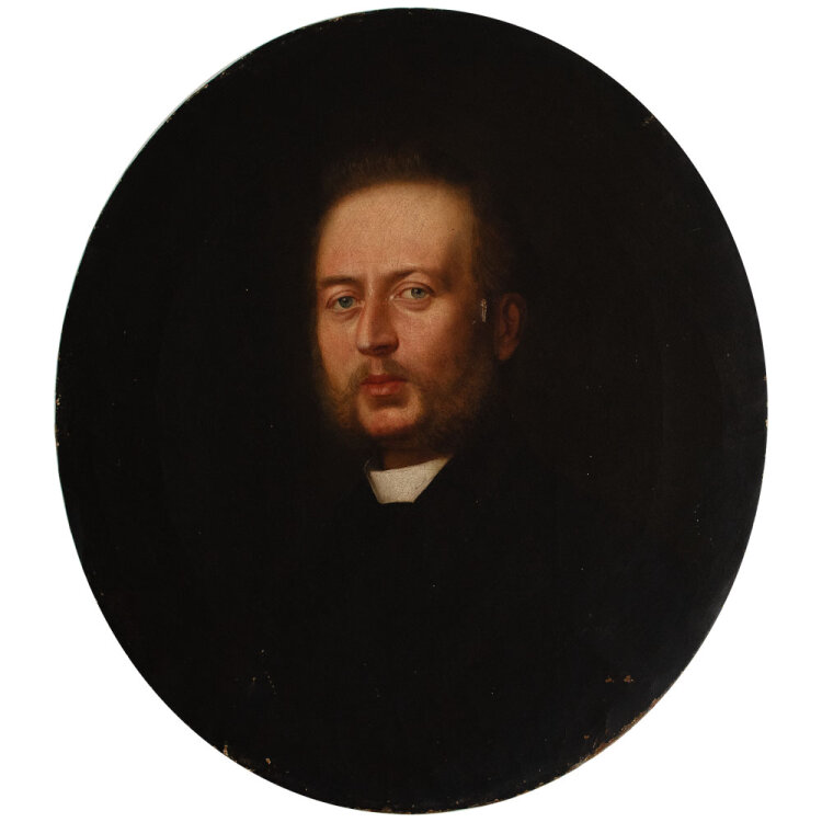Carl Mittenzwey - Herrenporträt - 1871 - Ölmalerei