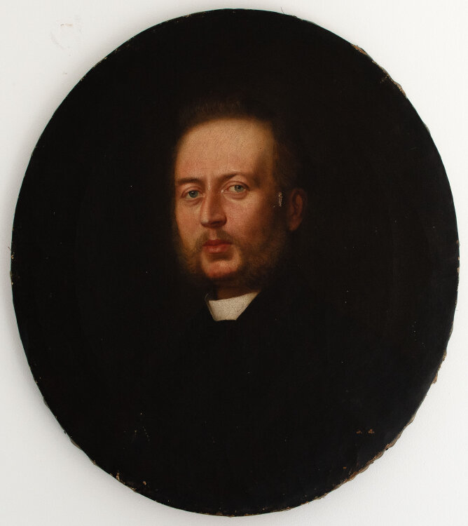 Carl Mittenzwey - Herrenporträt - 1871 - Ölmalerei