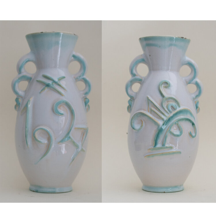 Géza Gorka - Vase - 1927 - handbemalte Keramik