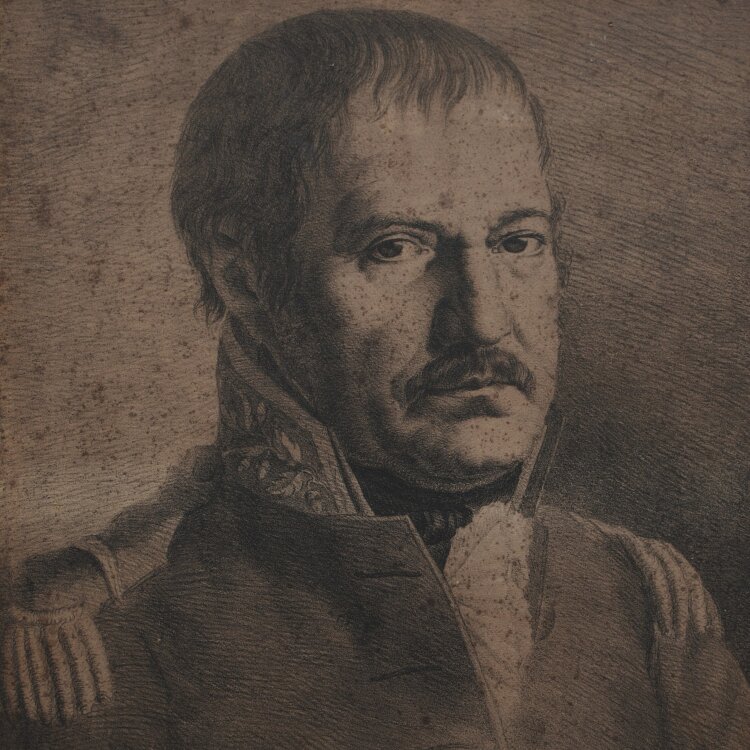 Maria Anna Beck - Samuel Felix von Buckingham - 1819 - Kreide