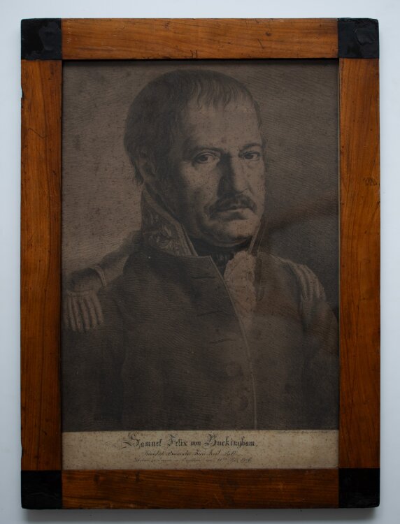 Maria Anna Beck - Samuel Felix von Buckingham - 1819 - Kreide