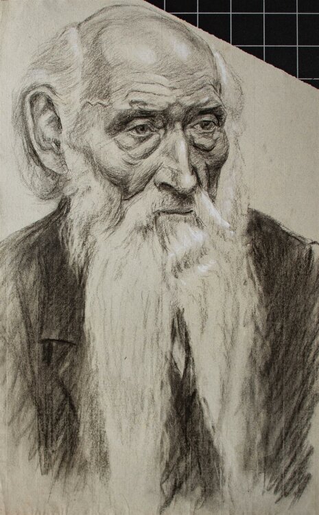 Unbekannt - Porträt eines alten Mannes -...