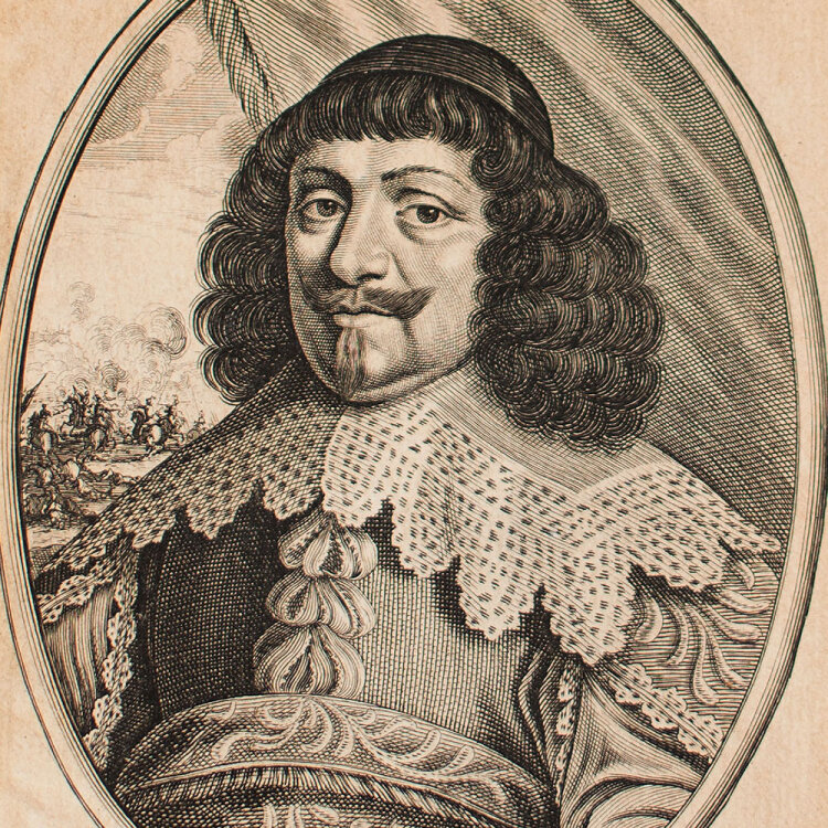Balthasar Moncornet - Porträt General Adrian von...