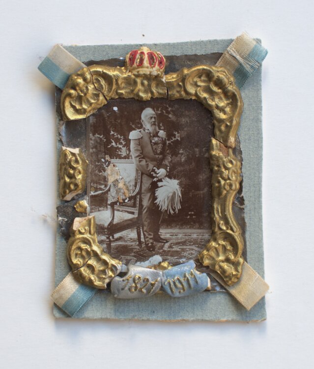 Unbekannt - Bonbonpapier mit Fotografie Prinz Luitpolds...