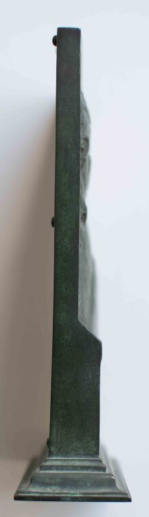 Eduard Beyrer - Porträt Martin Feuerstein - 1926 - Bronze, feuervergoldet