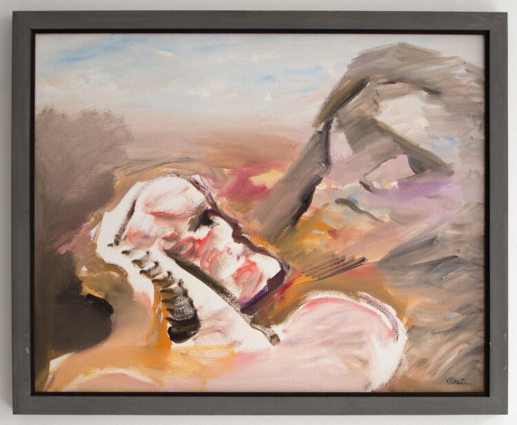 Hans Vent - Paar in Landschaft - 2007 - Acryl