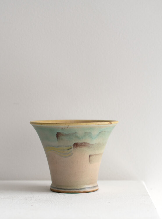 Hildegard Delius - Bechervase - um 1930 - Keramik, handbemalt