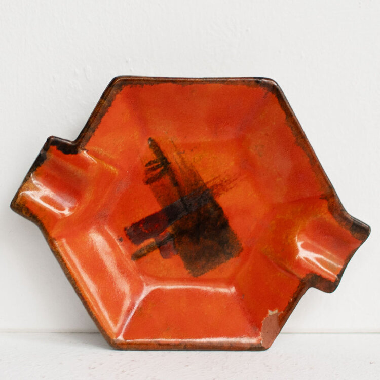 Hildegard Delius - Kleiner Ascher - Ca. 1931 - Keramik, handbemalt
