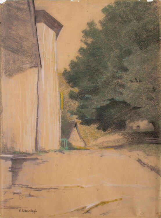 H. Krauskopf - Schlösser - Pastell - o. J.