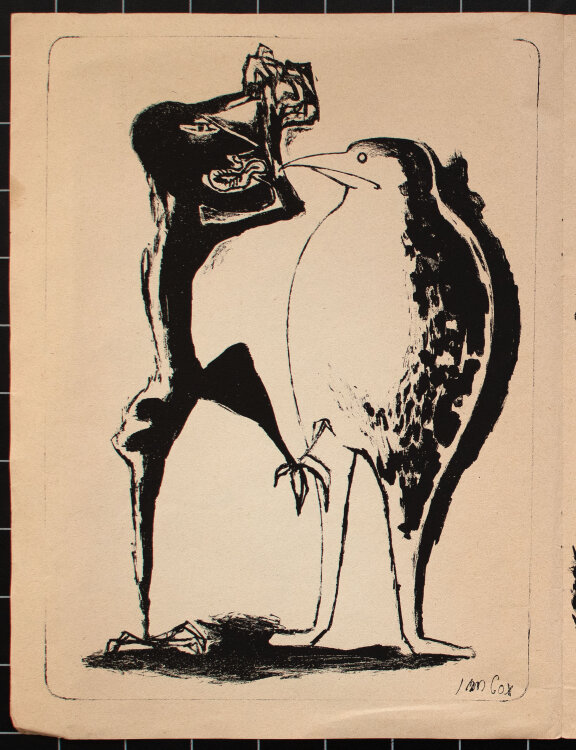 Jan Cox - Cobra Nr. 6 - 1950 - Lithographie