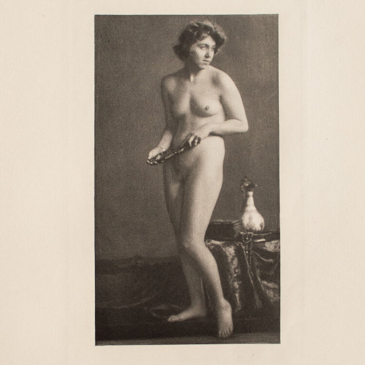 Josef Pécsi - Frauenakt mit Globus - 1922 -...