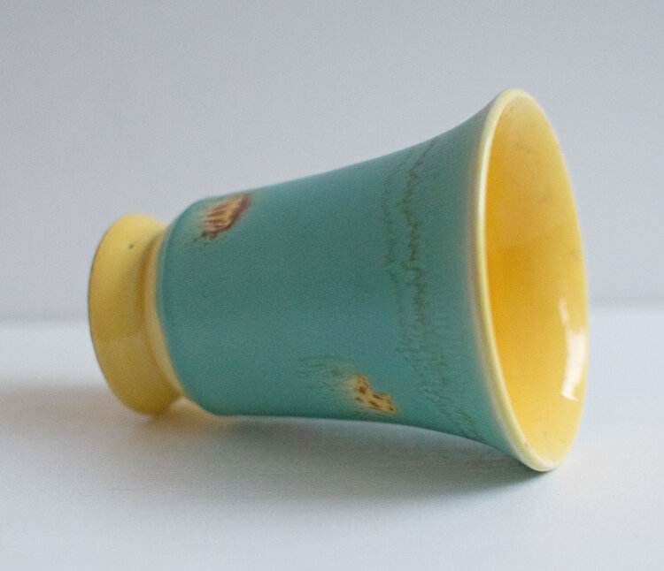 Margarete Weiß - Kleine Bechervase - 1931 - Keramik, handbemalt