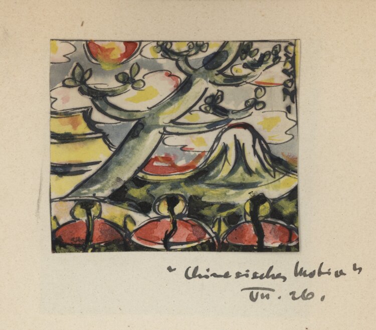 Bernhard Nowak (d.i. Cavon) - Das schwarze Buch - 1925-1926 - Aquarell und Tuschfeder