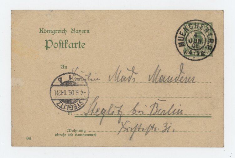 Richard Graef - Spaziergänger - 1906 - Bleistift