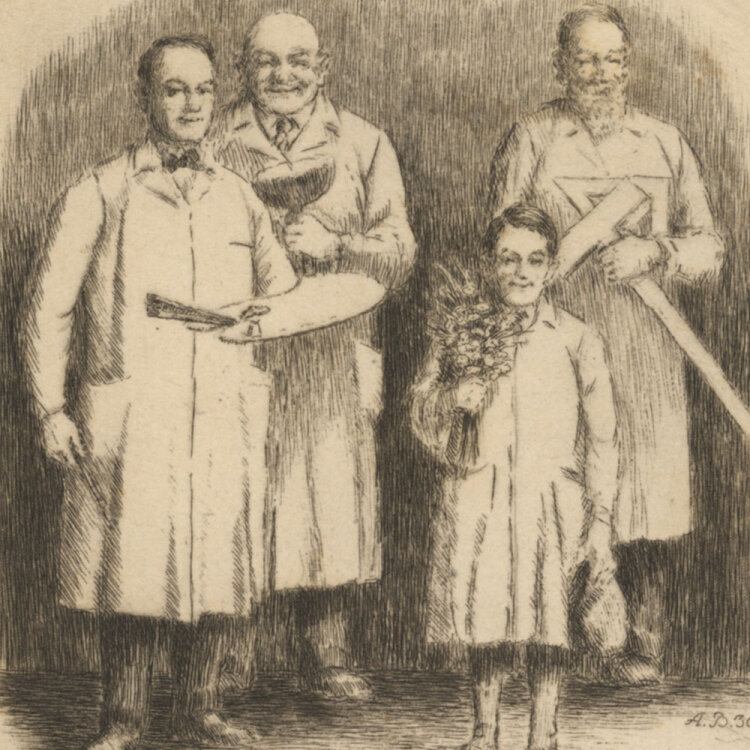 Artur Bär - Dresdner Kunstgenossenschaft - 1930 -...