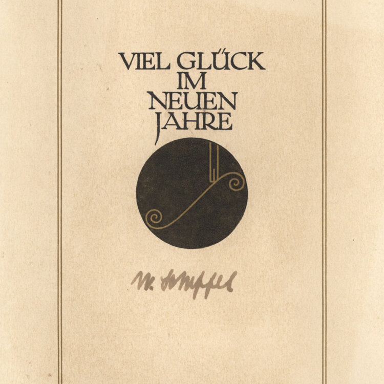 Werner Scheffel? - Viel Glück - 1920er Jahre -...