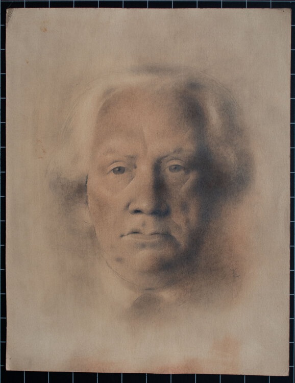 Willi Schmid - Bildnis Fedor Stepun - 1940 - Pastell...