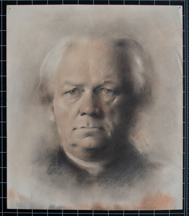 Willi Schmid - Bildnis Fedor Stepun - 1942 - Pastell...