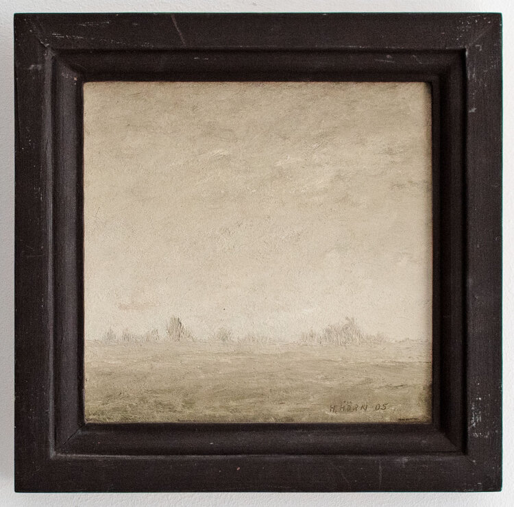 Harry Horn - Nebelige Landschaft - 2005 - Ölmalerei