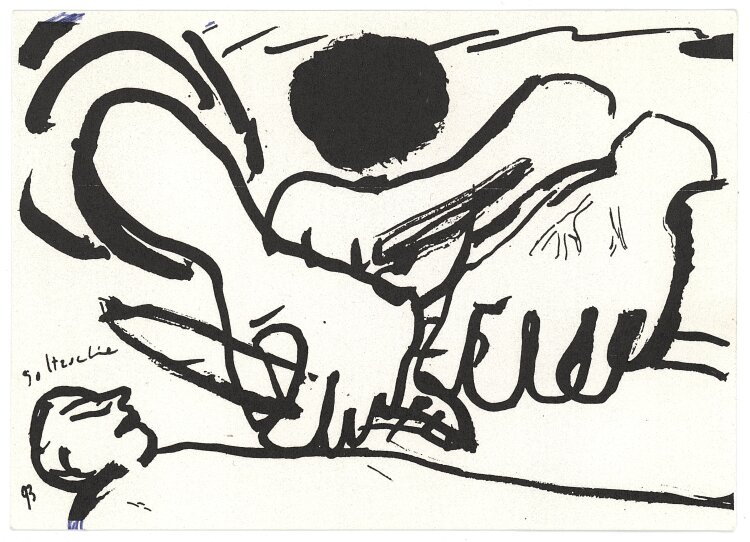 Dieter Goltzsche - Traum - 1993 - Lithographie