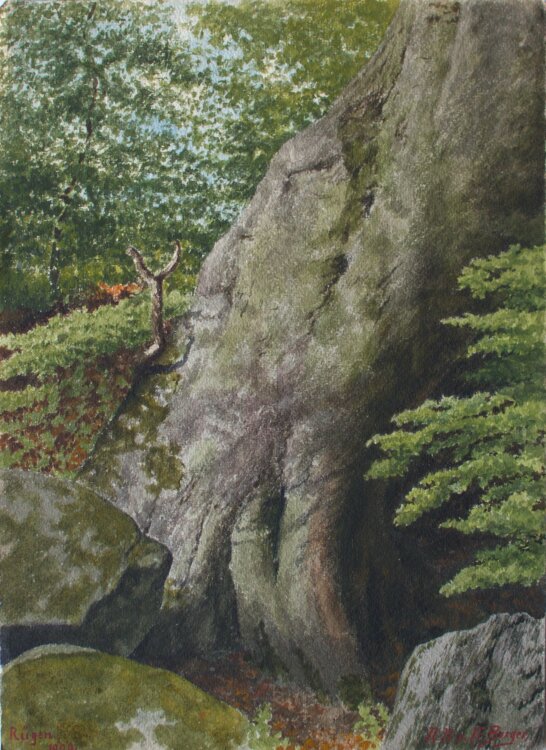 Fritz Berger - Rügen - 1909 - Aquarell